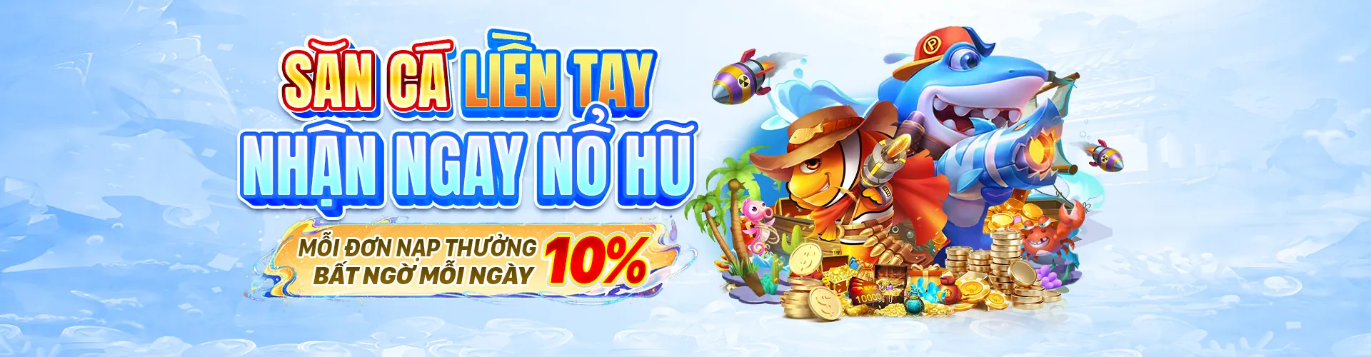 Hình ảnh game bắn cá Kingbet86 sống động, đại dương xanh thẳm với nhiều loài cá và phần thưởng hấp dẫn